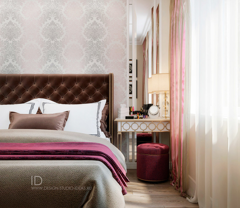 Неоклассика в теплой светлой палитре