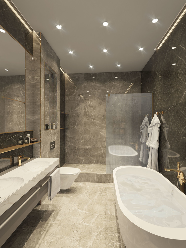 Интерьер апартаментов в MONTBLANC RESIDENCE 170 м^2
