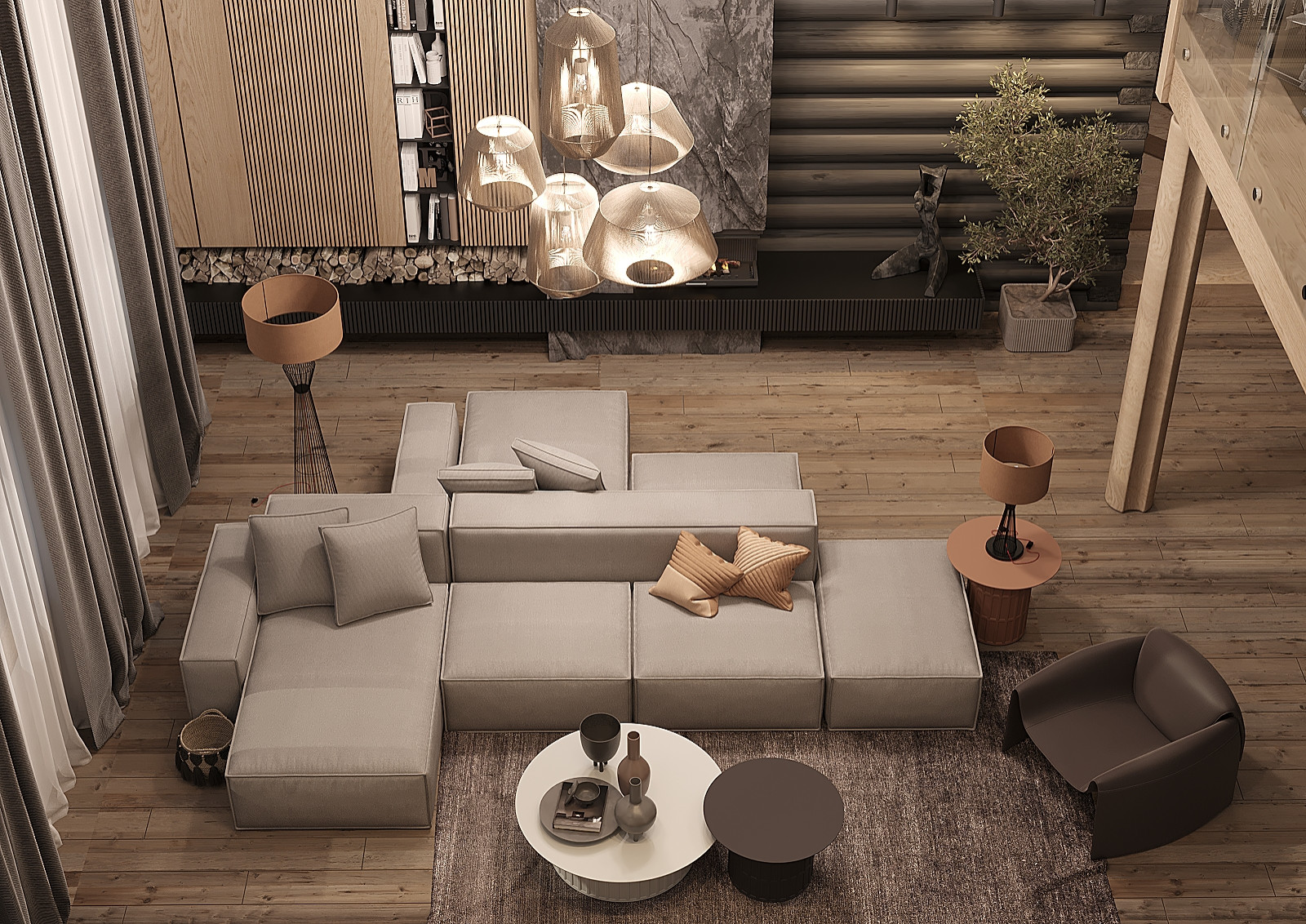 Дизайн-проект деревянного сруба