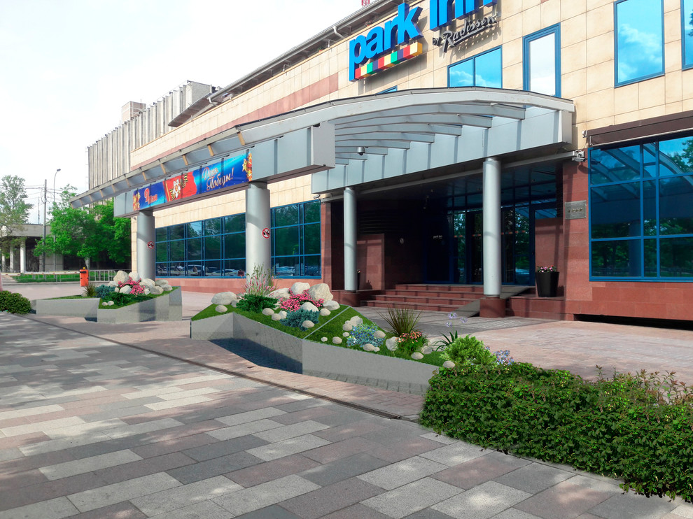 Обложка проекта: Дизайн входной группы отеля PARK INN