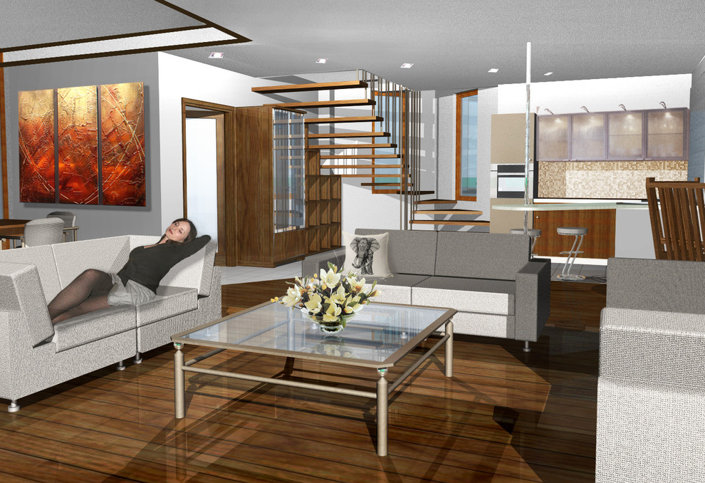 Эскизный проект жилого дома для летнего отдыха в посёлке Петушки под Тулой