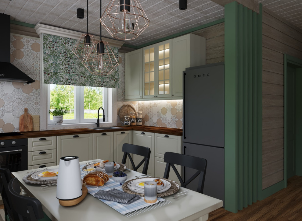 Дом из бруса.