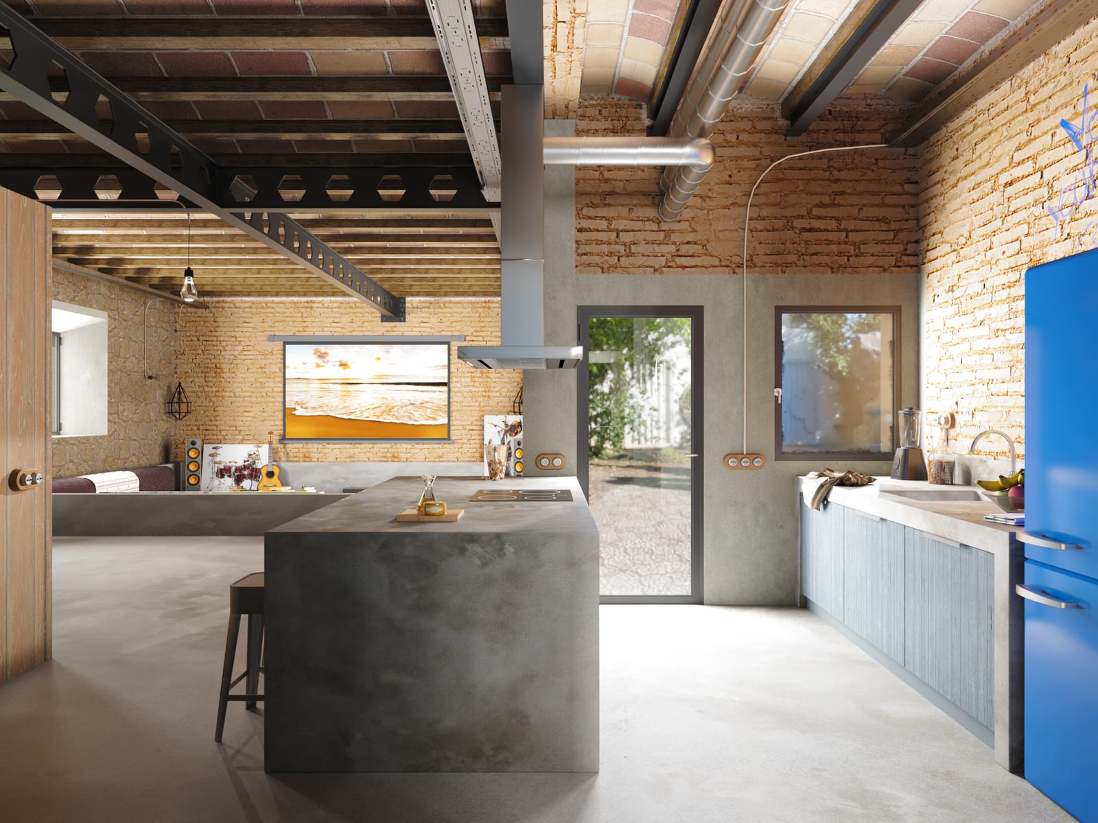 Loft house