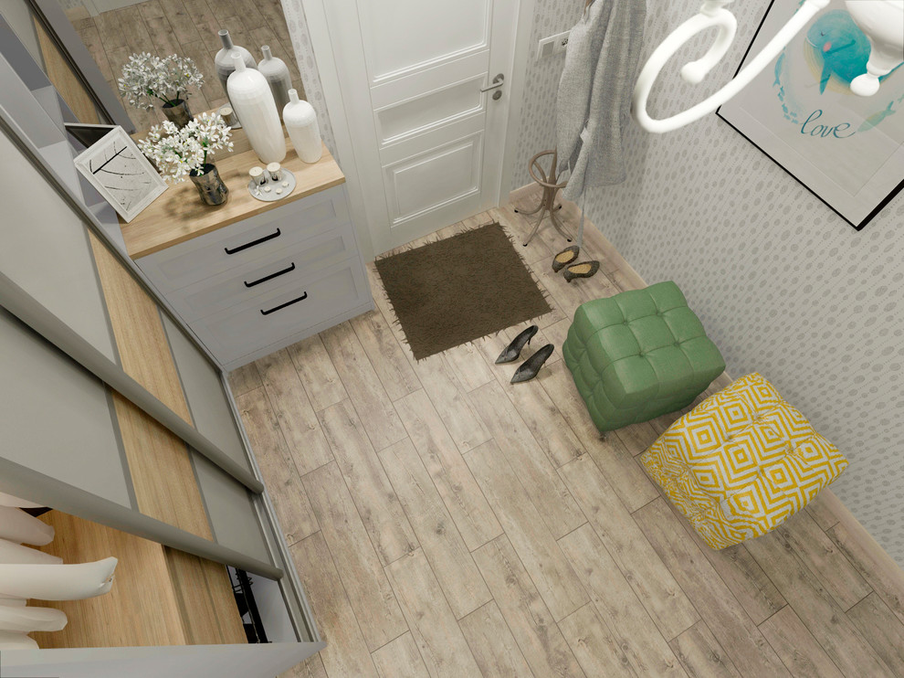 Прихожая в скандинавском стиле