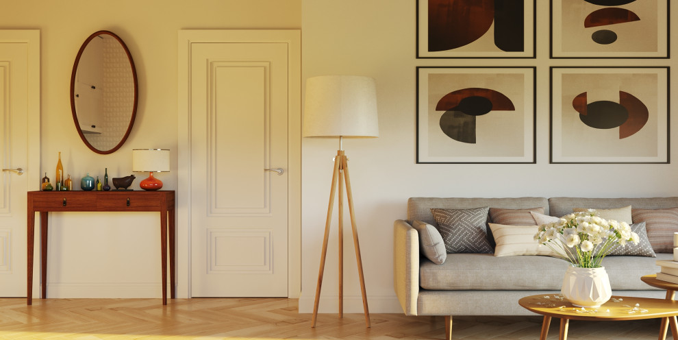 Гостиная в частном доме