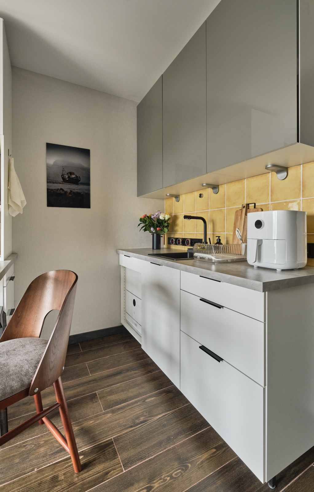 Интерьерная съёмка студии 19 кв.м. на Братиславской (Москва)