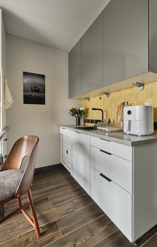 Интерьерная съёмка студии 19 кв.м. на Братиславской (Москва)