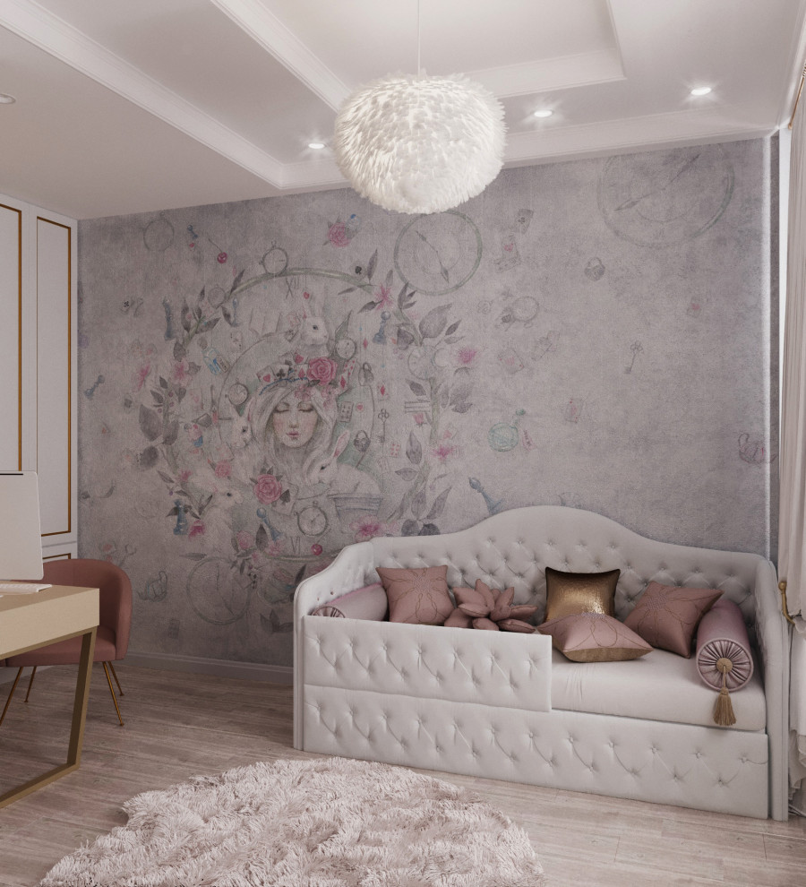 Визуализация детской спальни №1.