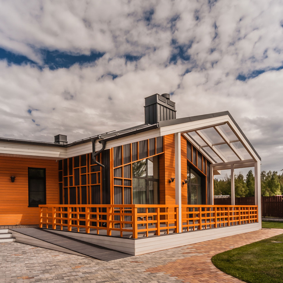 Одноэтажный коттедж в Песках