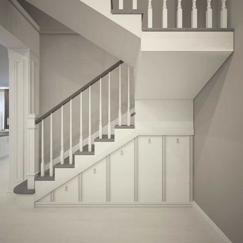 Современная классика - первый этаж коттеджа