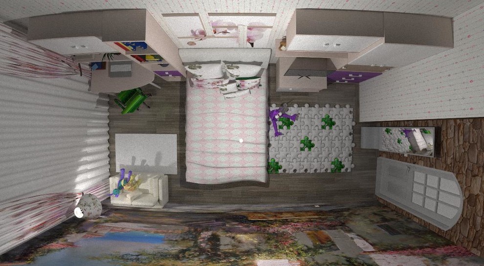 Детская комната для девочки 11 лет