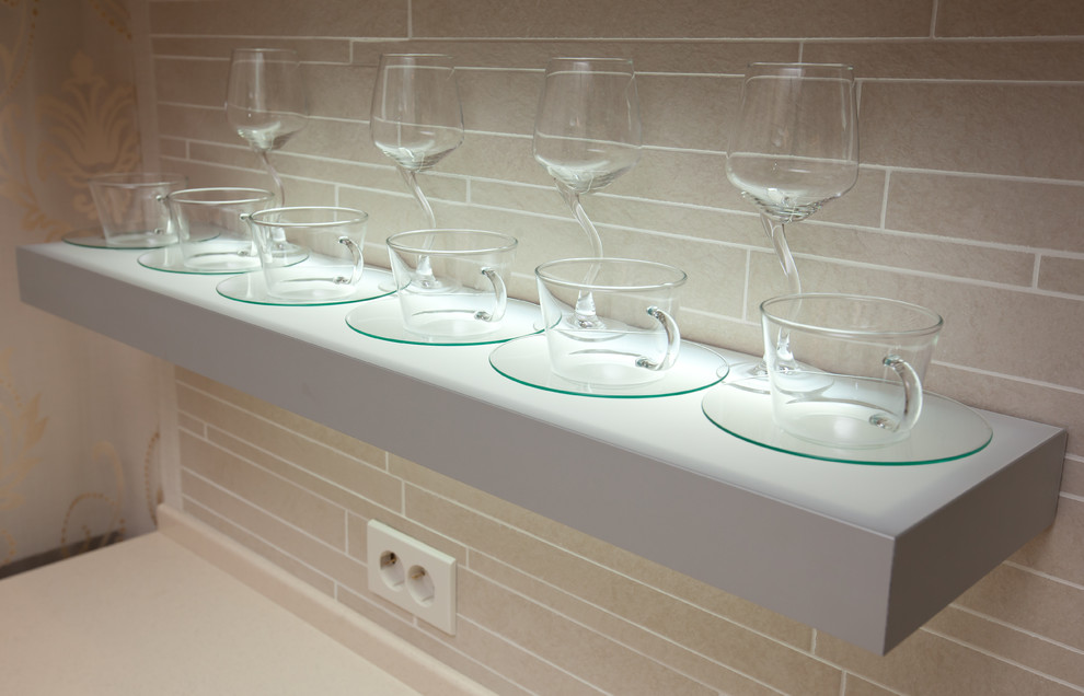 Кухня в квартире 90 м.кв. (Кемерово, 2017 год)