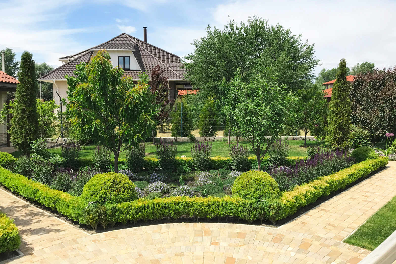 Сад в Тосканском стиле