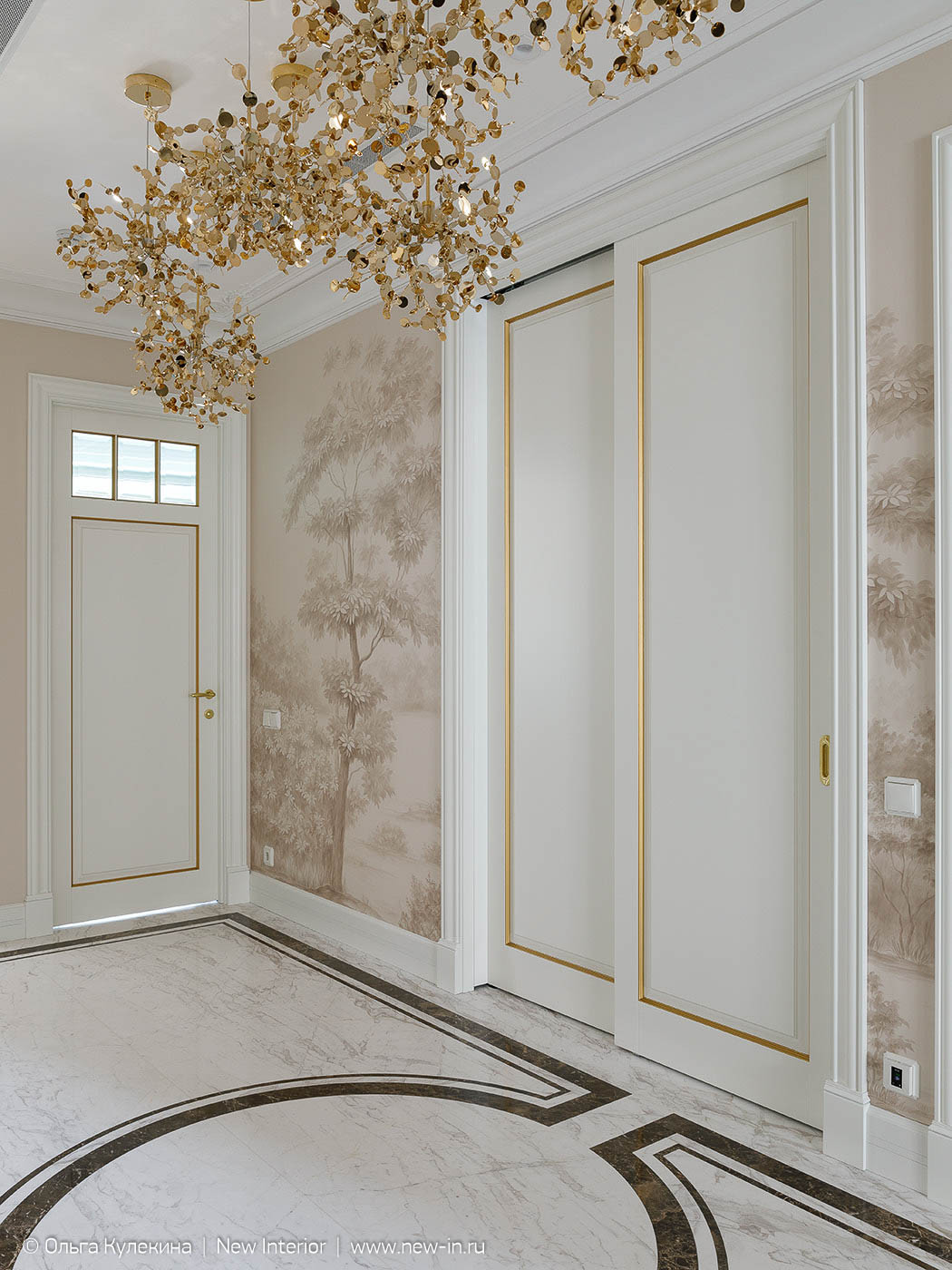 Квартира на Крестовском в стиле современная классика - 125 м²