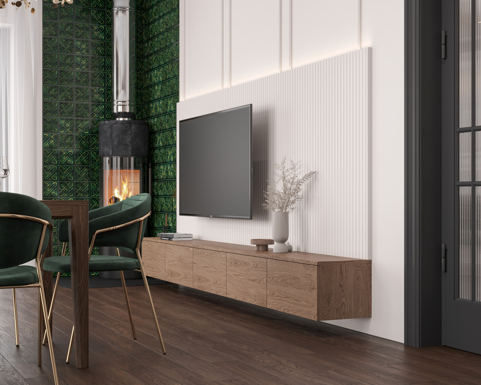 Дизайн проект загородного дома 110 кв.м.