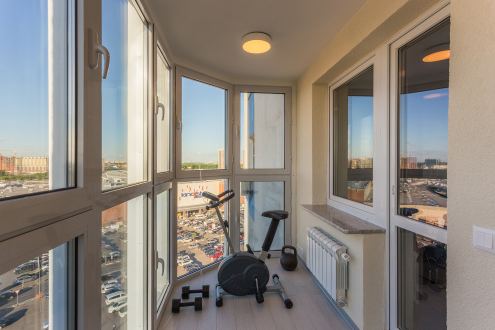 Белый минимализм в новостройке