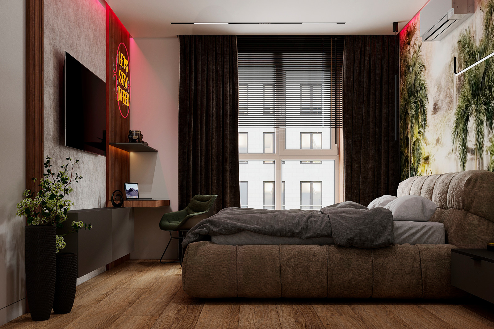 Двухкомнатная квартира. Квартал на набережной NOW