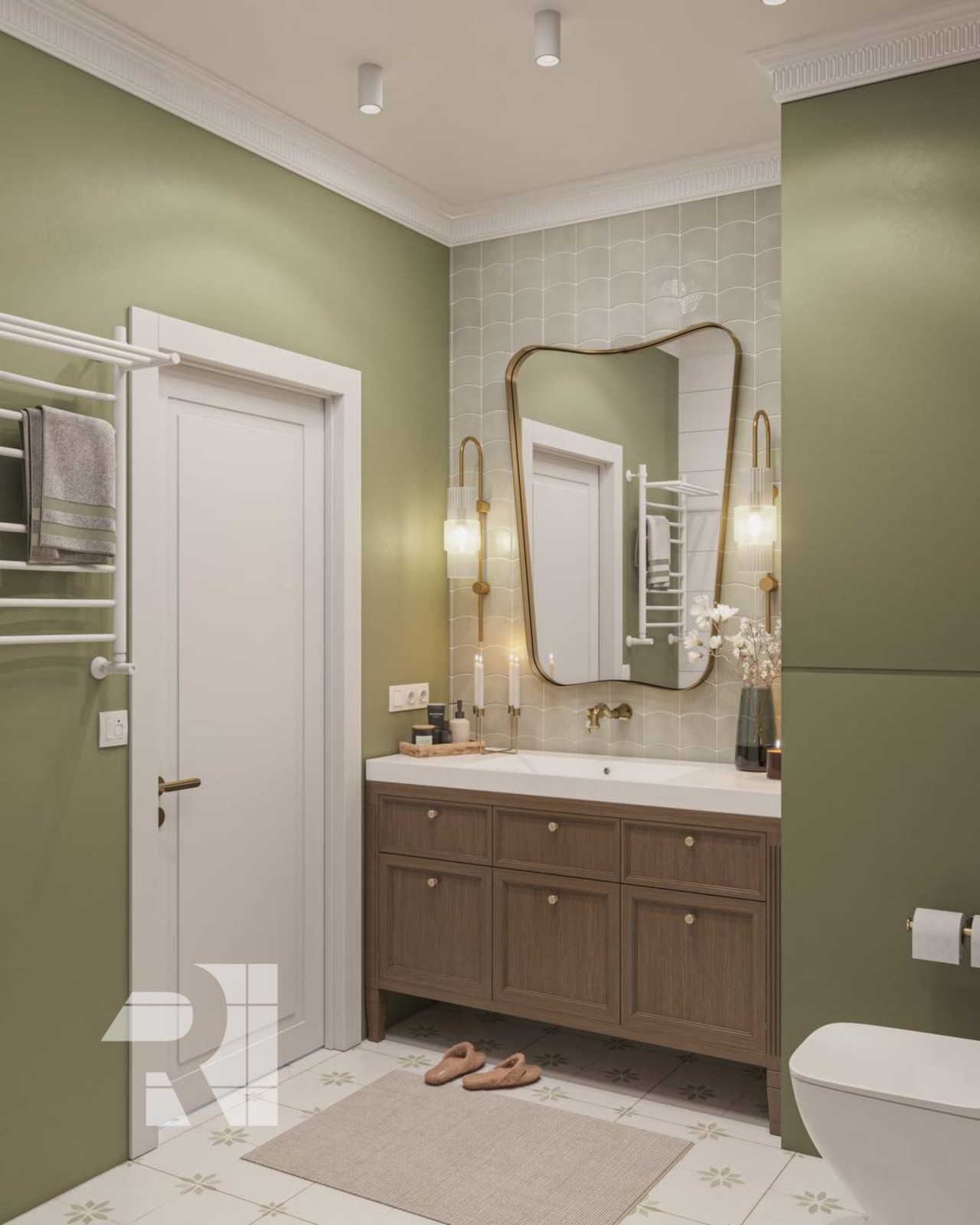 Двухкомнатная квартира в стиле прованс