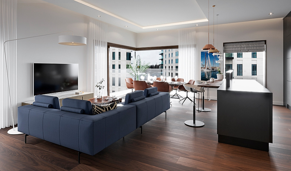 Обложка проекта: Квартира на Мосфильмовской ЖК "Вишневый сад"