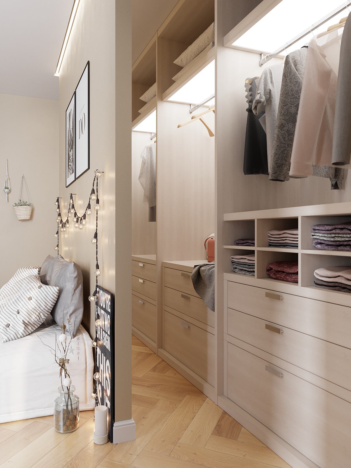 Двухуровневая квартира для семьи из 5ти человек