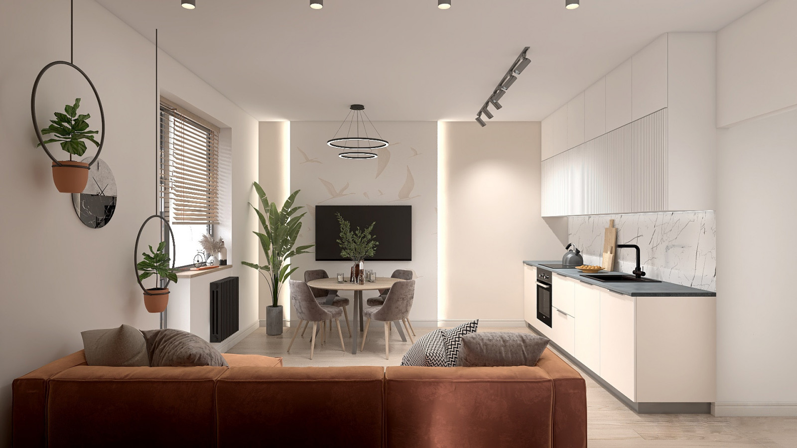 2-х комнатная квартира для пары фрилансеров