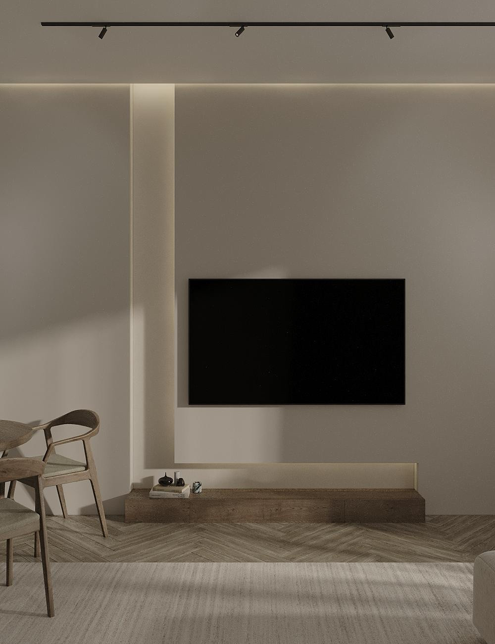 Обложка проекта: Кухня-гостиная для евродвушки