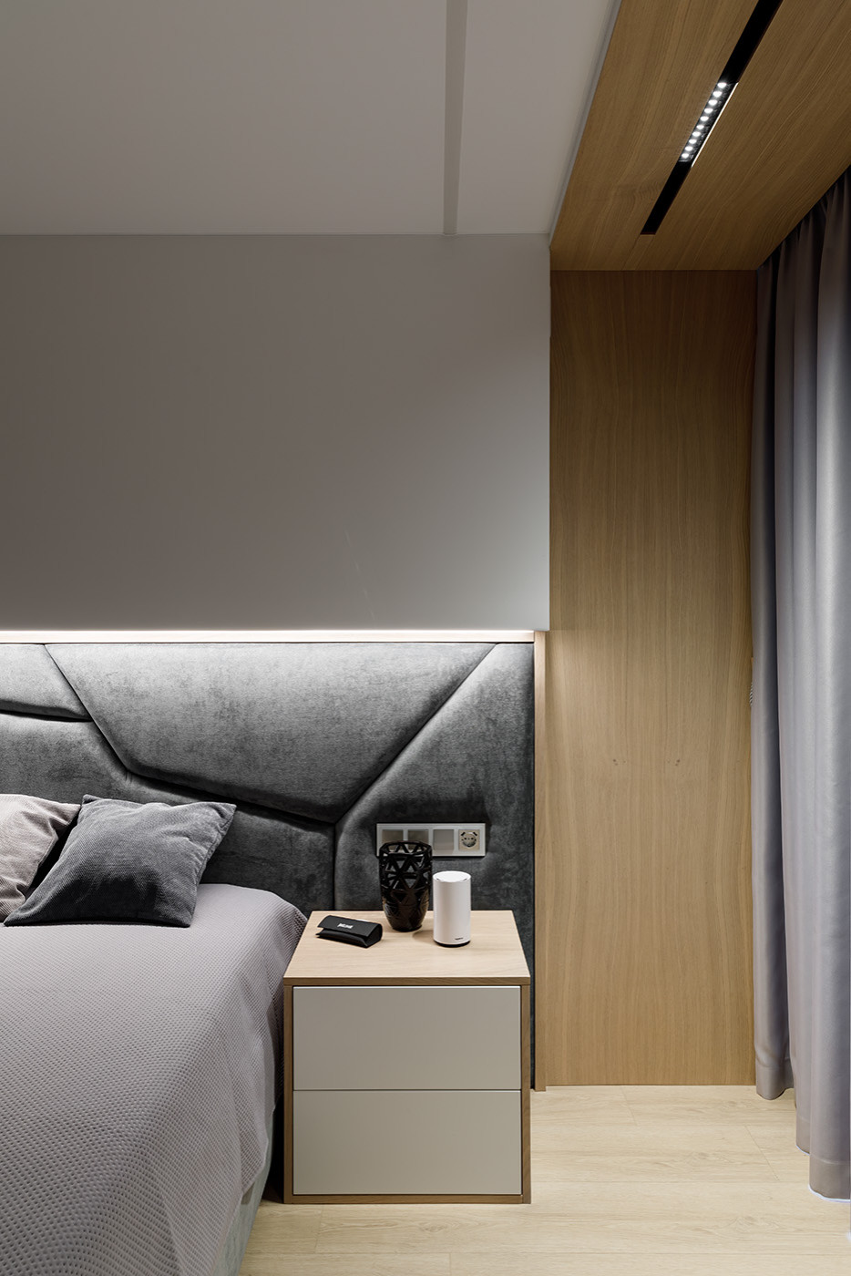 Интерьер трёхкомнатной квартиры в стиле минимализм, г. Калининград