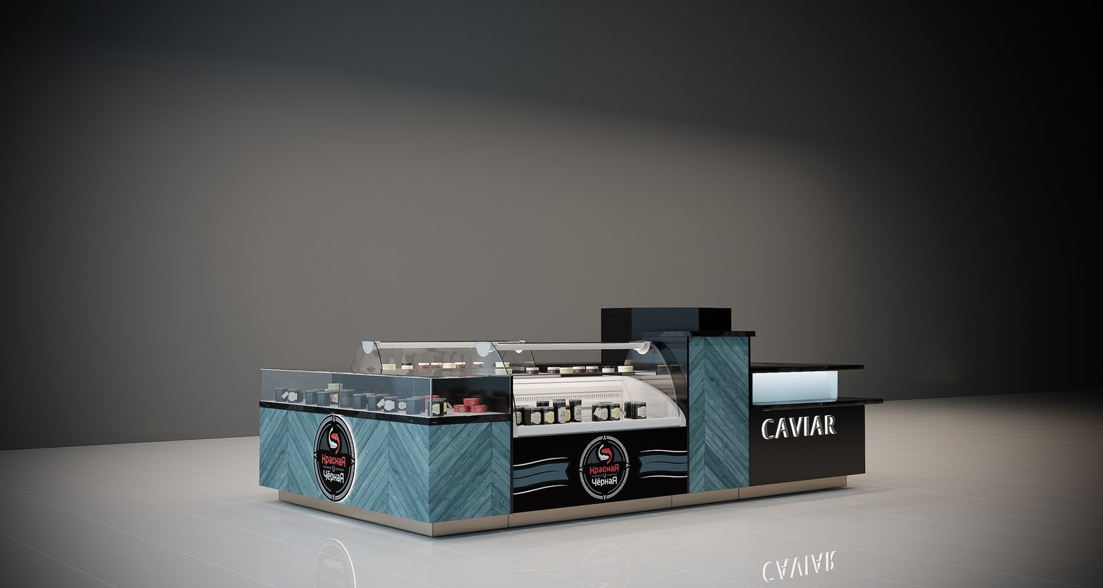 Обложка проекта: Проект торгового островка "caviar"