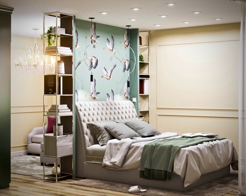 Гостиная - спальня для телеканала НТВ ("Мальцева")