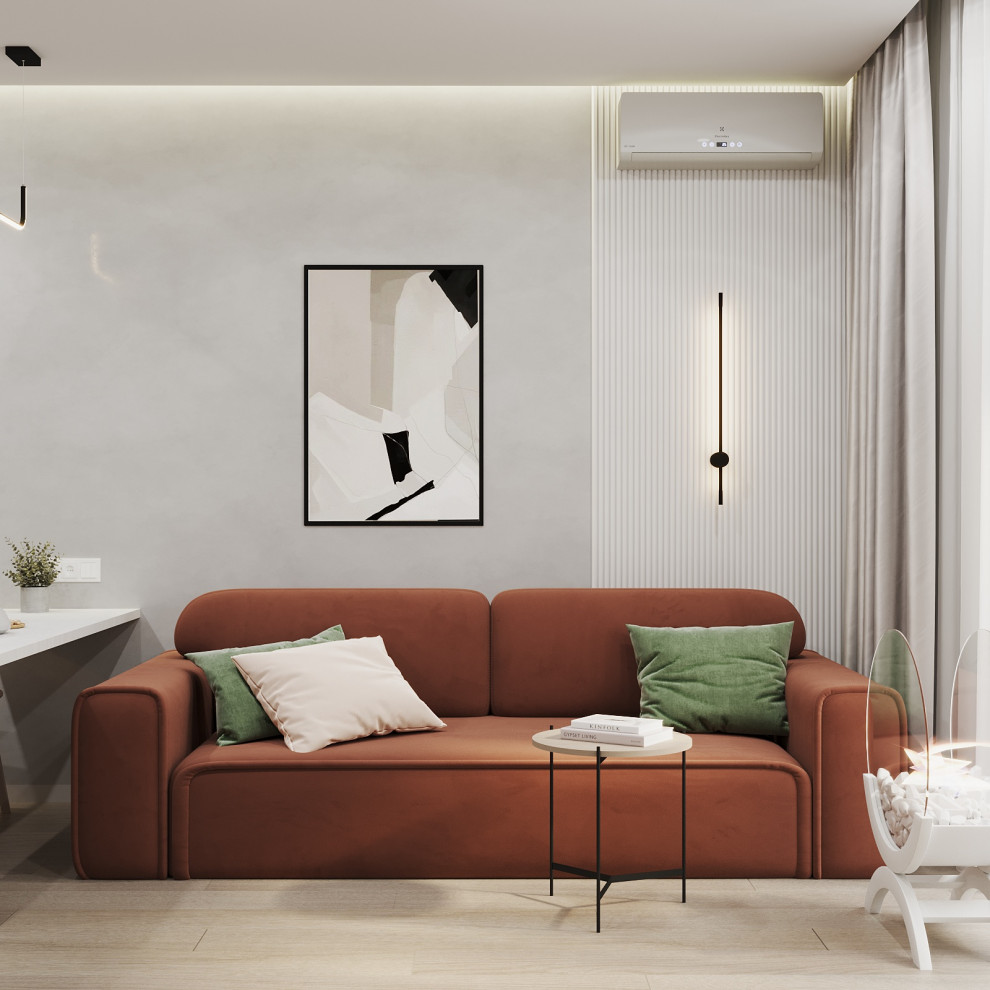 Дизайн-проект квартиры, площадью 48,63 м2