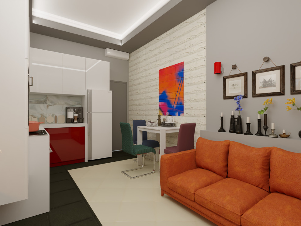 Дизайн проект однокомнатной квартиры ЖК Лесное озеро