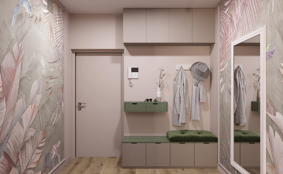 Студия в пастельных тонах