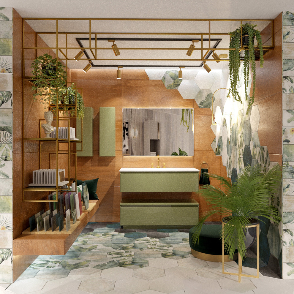 Обложка проекта: Дизай проект бокса 12 для торгового дома плитки и сантехники" Апекс"