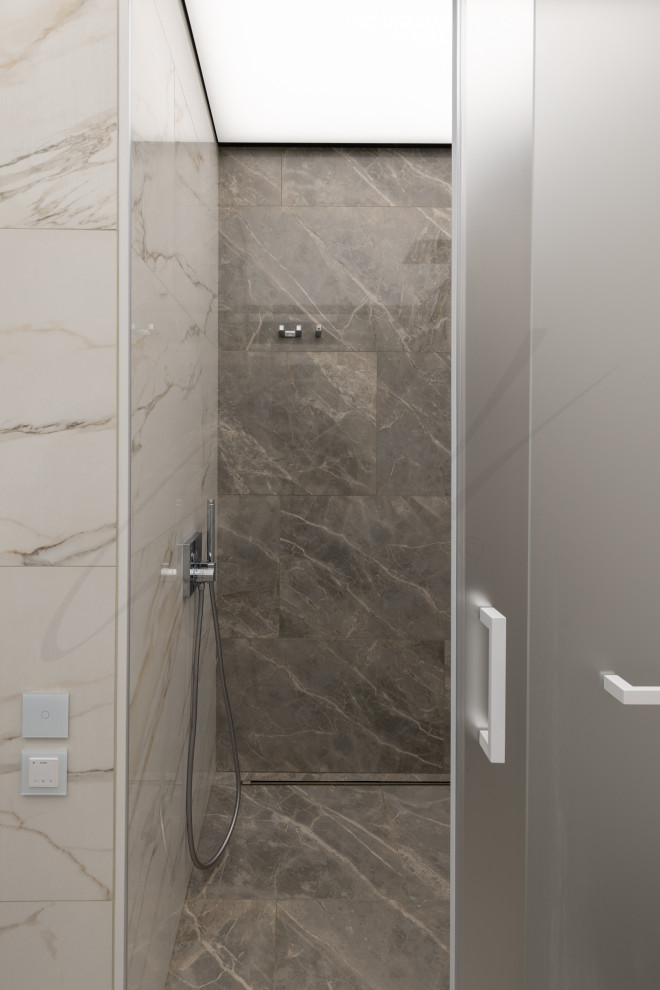 Interior design of Apartment 1481 (shower) by Arkadii Olshevskyi