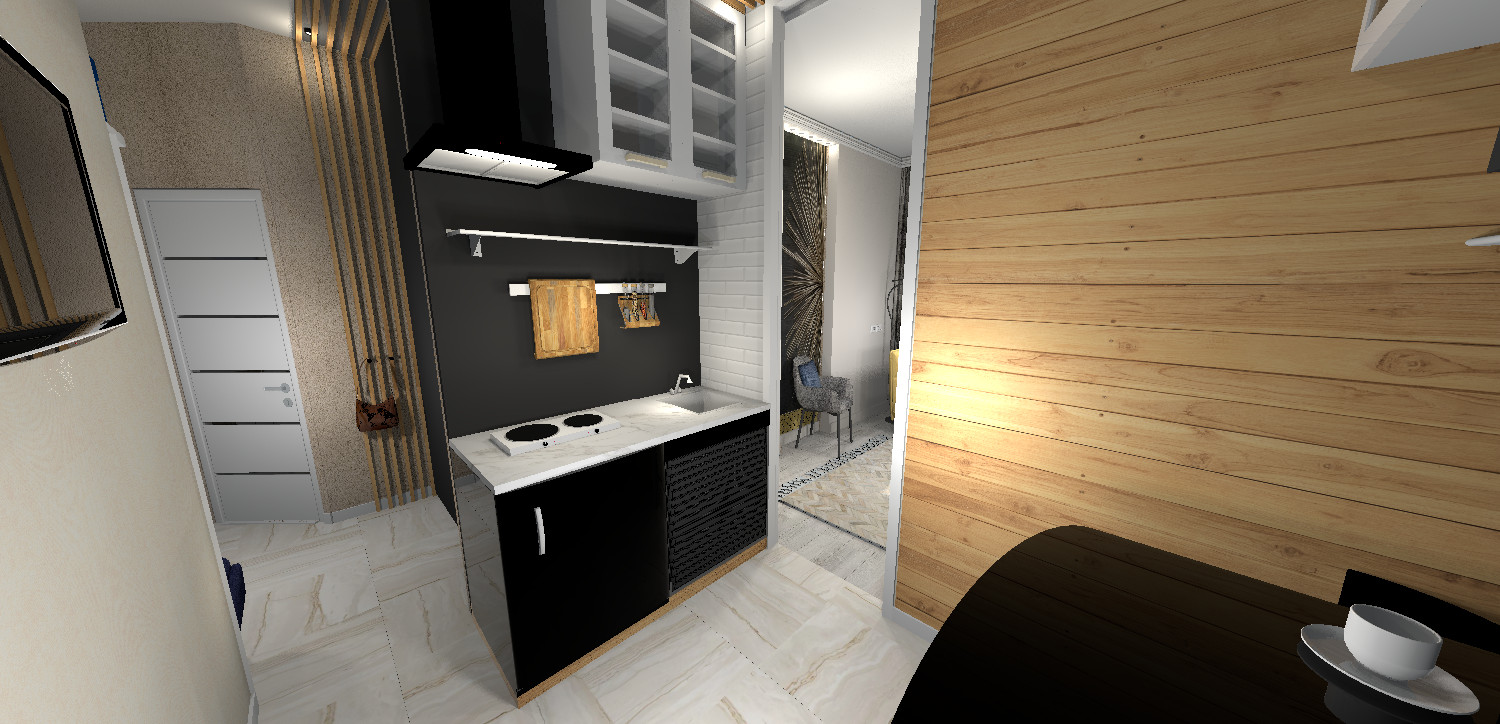 Дизайн маленькой однушки