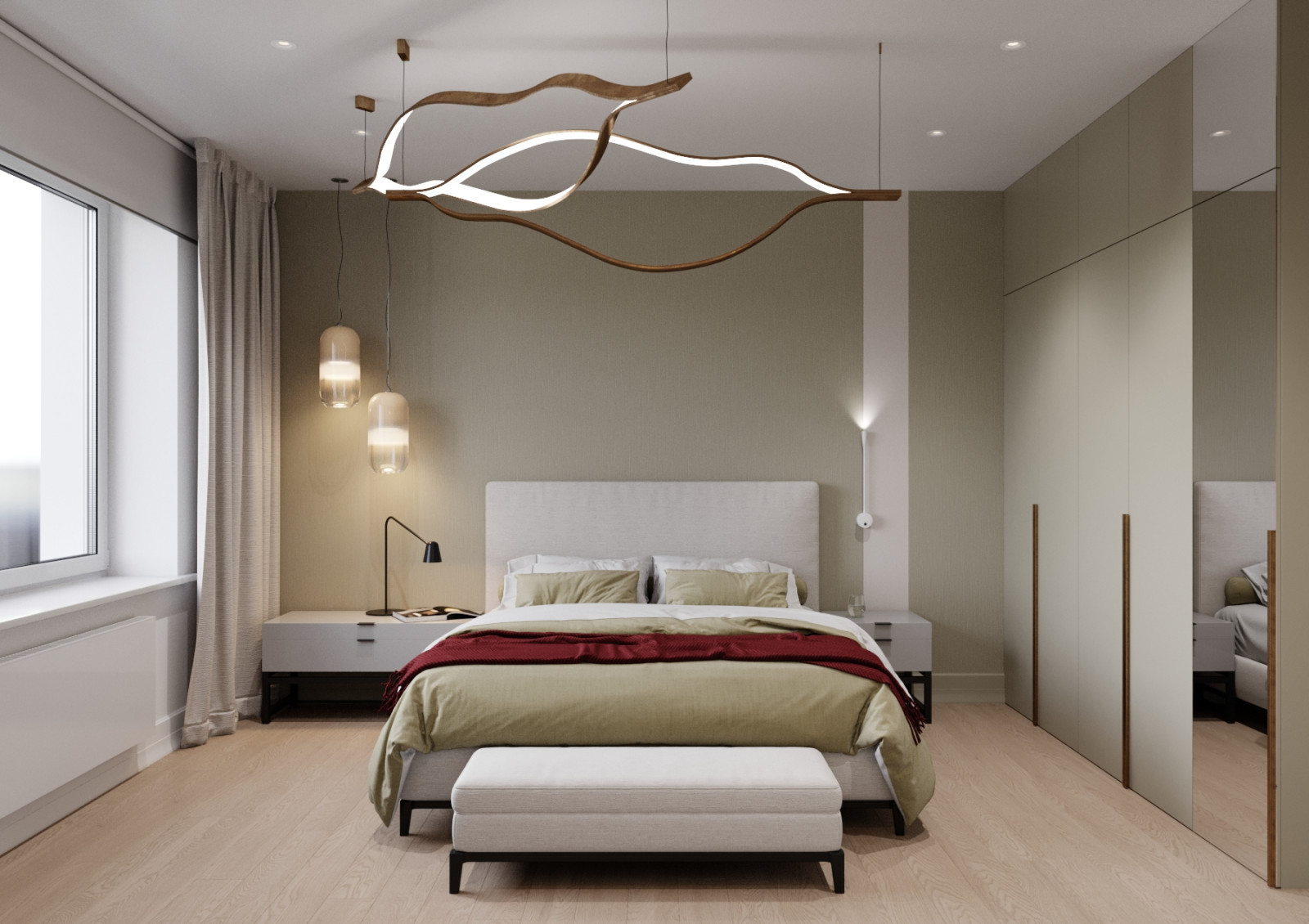 Квартира для семьи друзей.