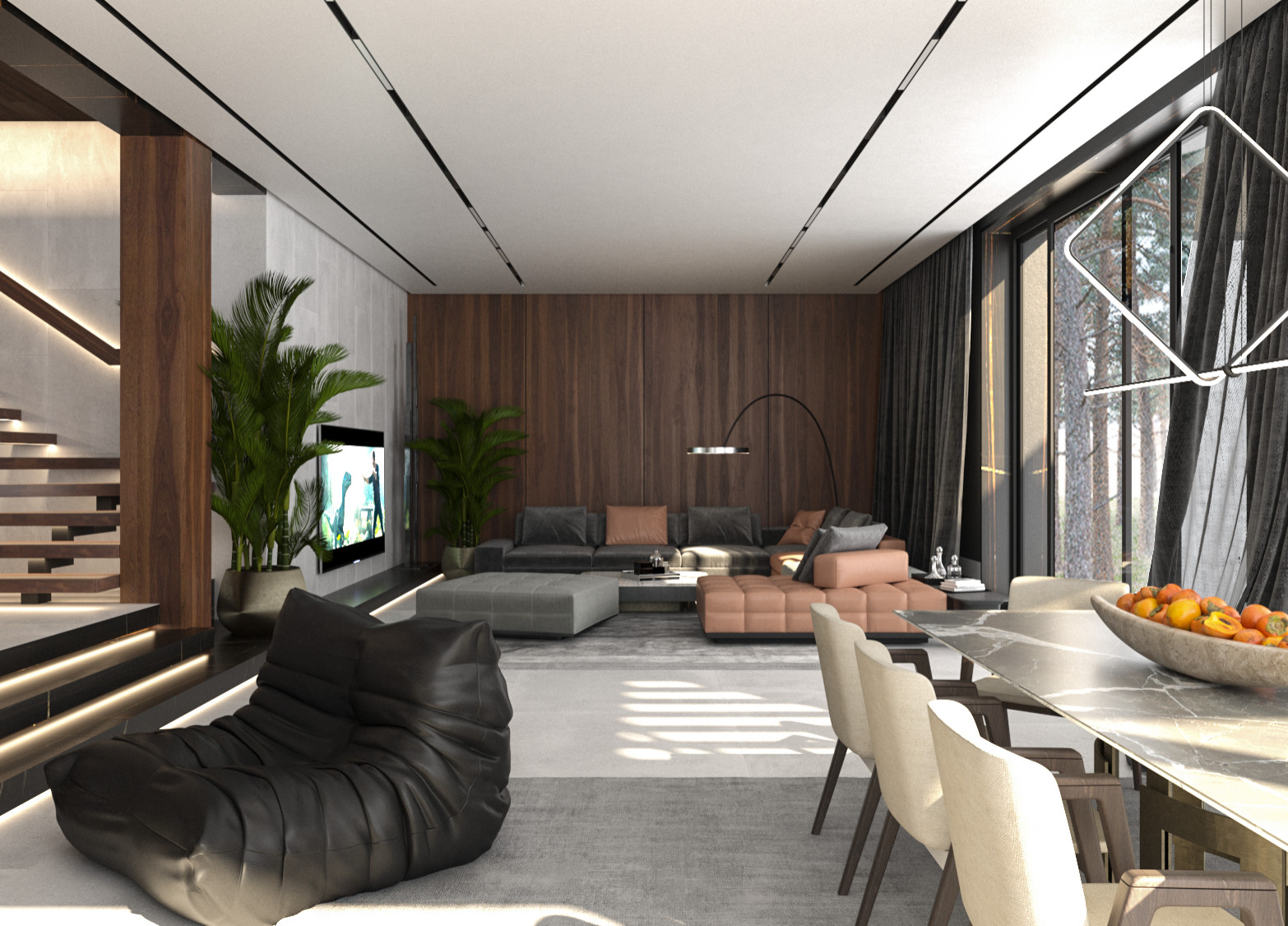 Private house interior Stoyanka