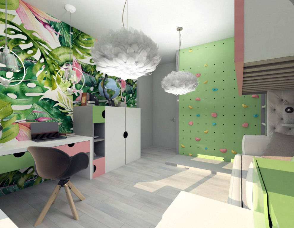 Обложка проекта: Дизайн интерьера ДЕТСКОЙ в ЖК CLEVER PARK