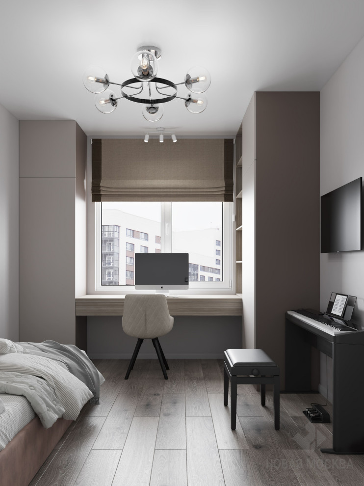 Дизайн-проект трехкомнатной квартиры ЖК "Лучи"