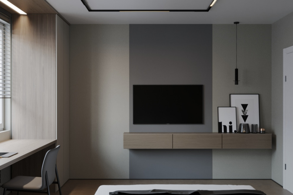 Обложка проекта: Спальня гостевая 16 кв.м.