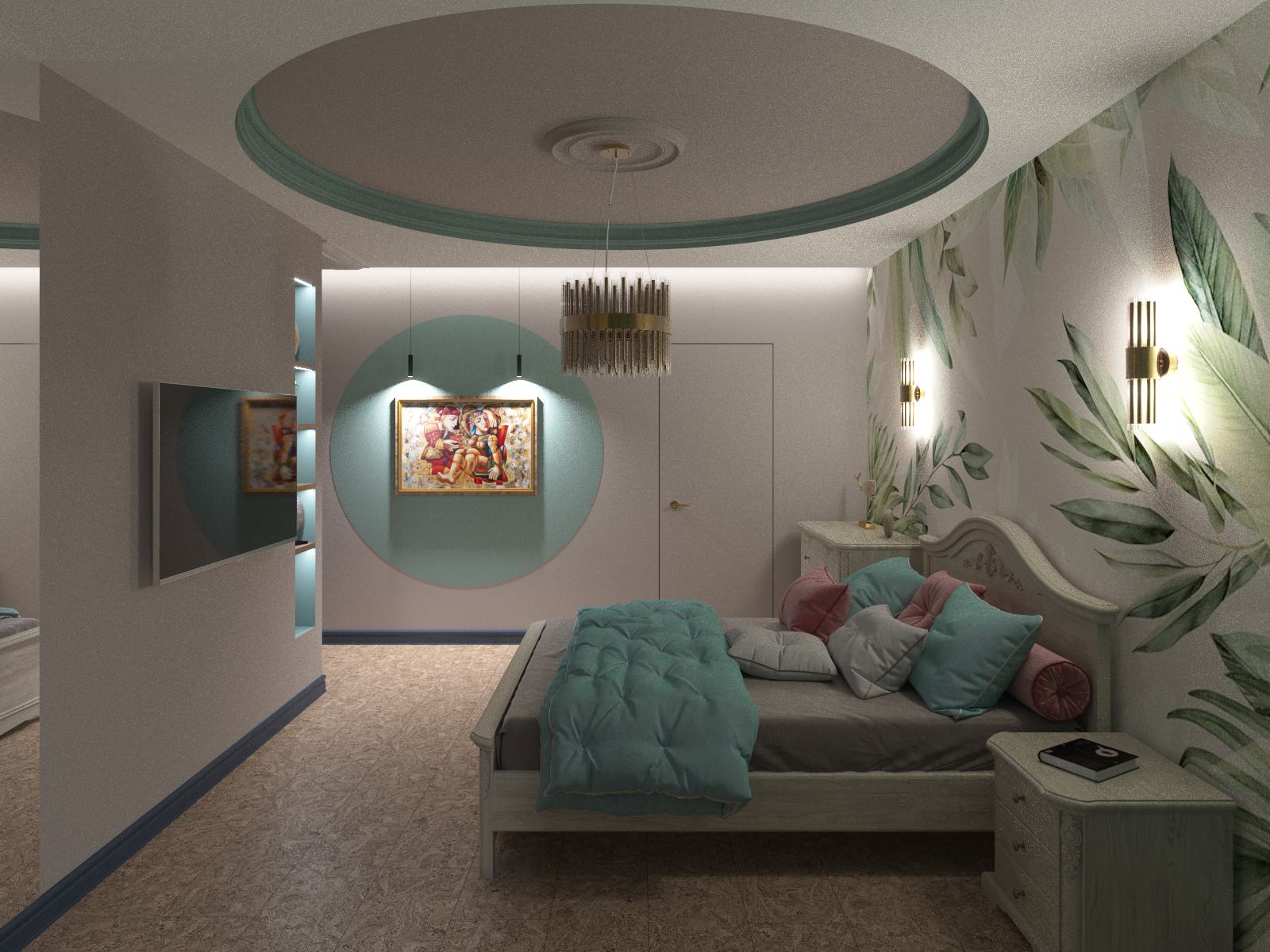 Квартира в стиле ар-деко