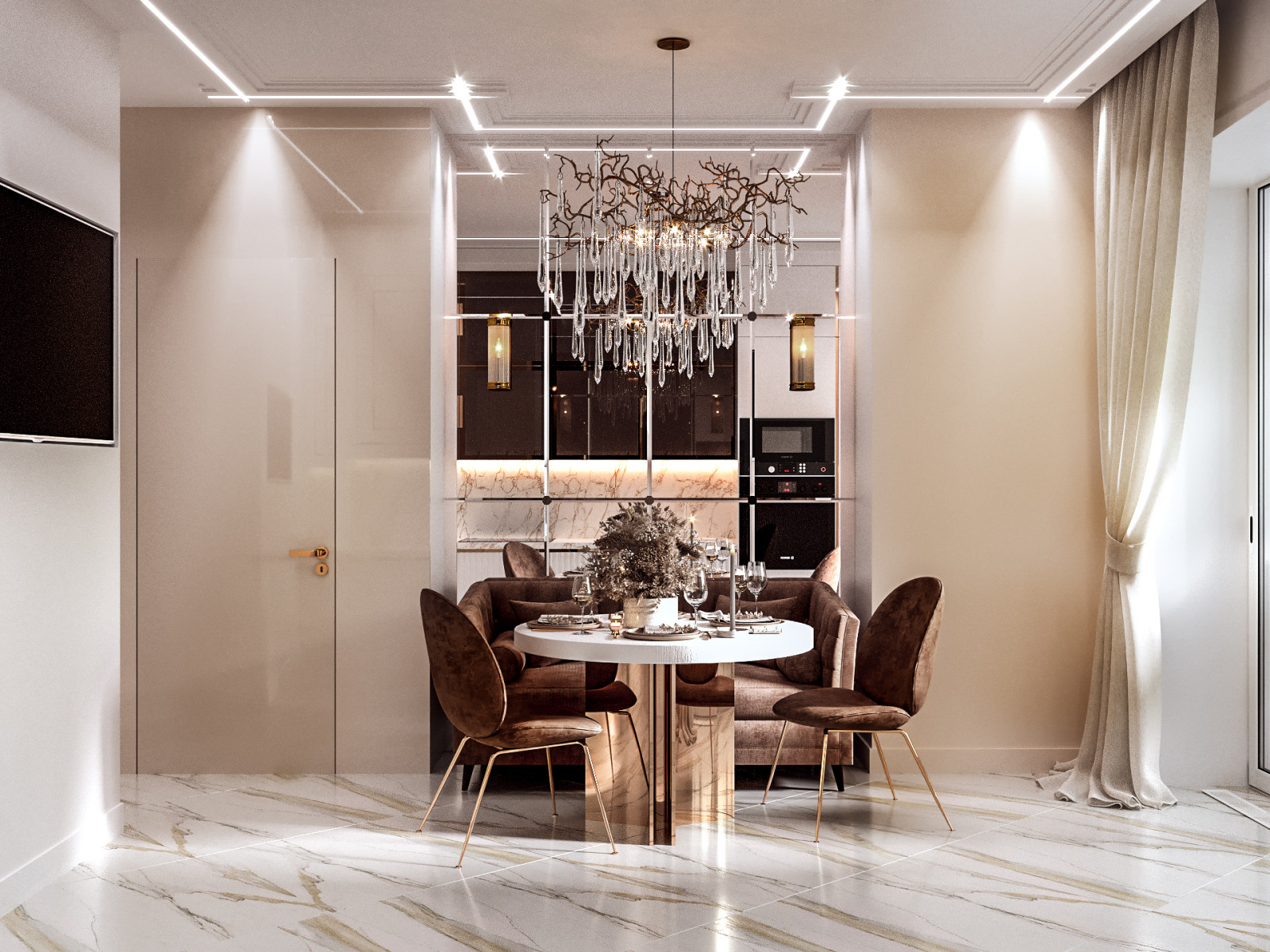 Квартира Ар деко