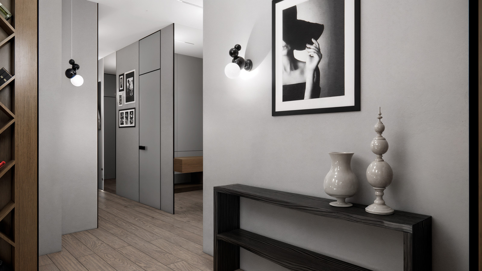 Варианты концепции дизайн-проекта квартиры