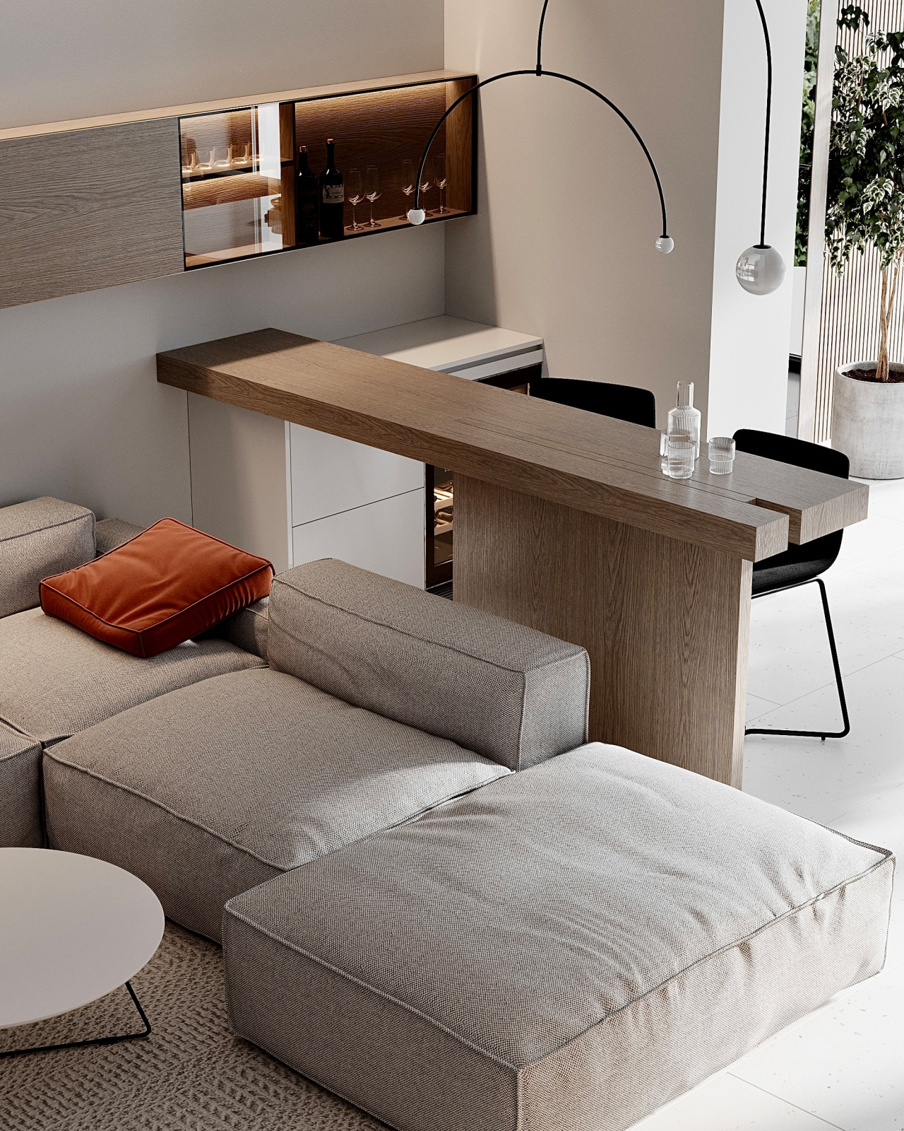 Дизайн-проект интерьера квартиры в центре г.Сочи