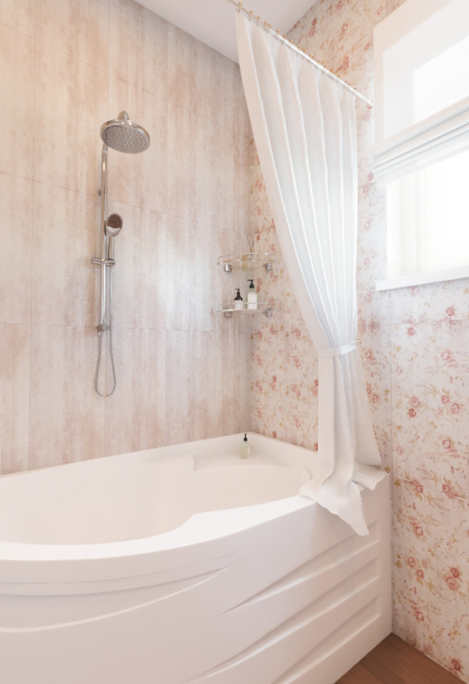 Коттедж в светлых тонах