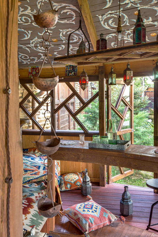 Круглая беседка