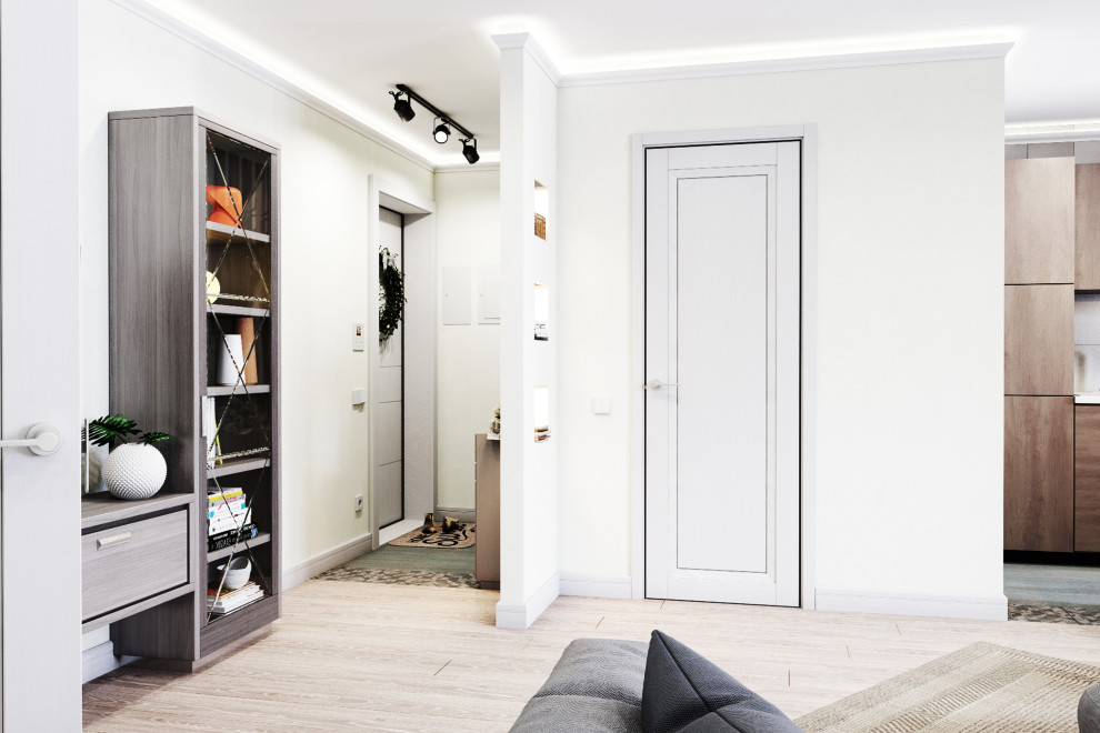 Дизайн проект однокомнатной квартиры на Бутырском вале