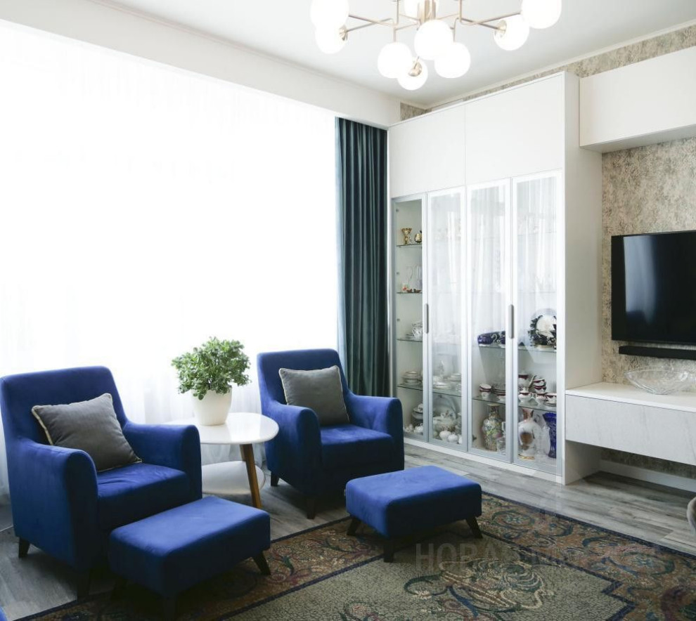 Ремонт трехкомнатной квартиры 140 кв.м в ЖК «Триколор»