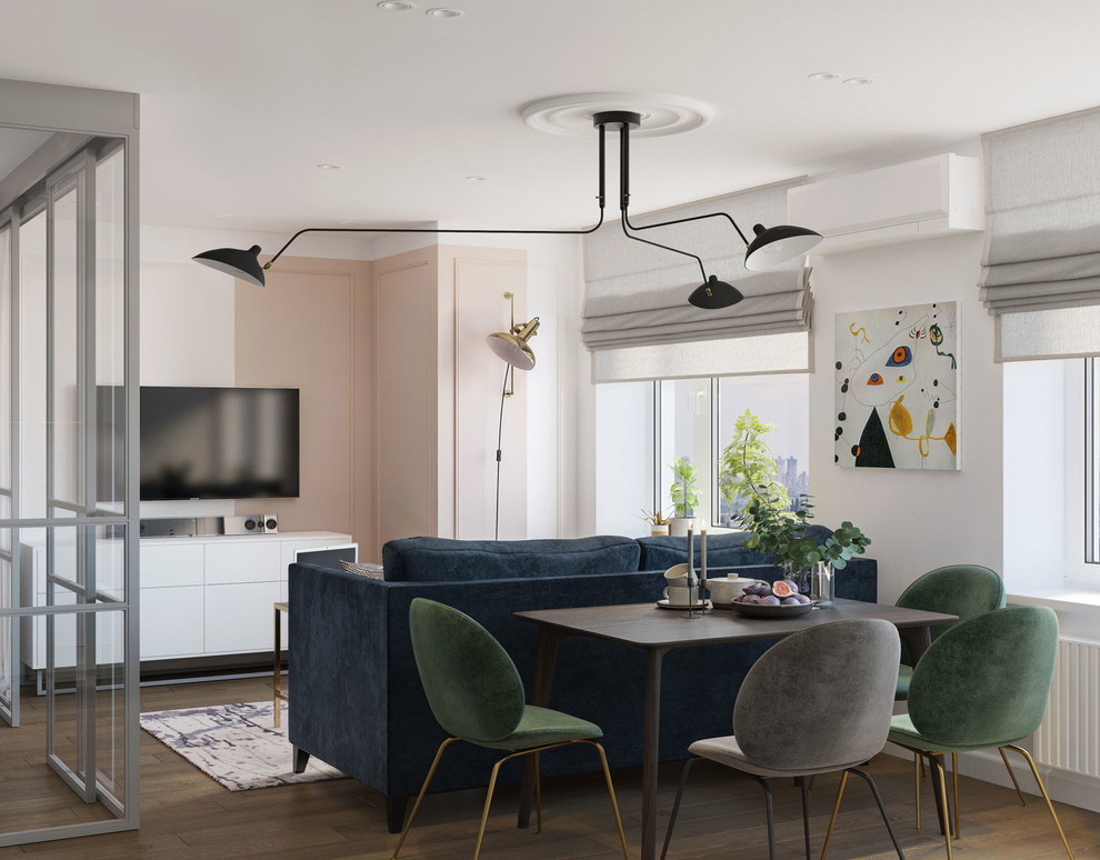 Квартира-студия в ЖК "SREDA" для молодой девушки