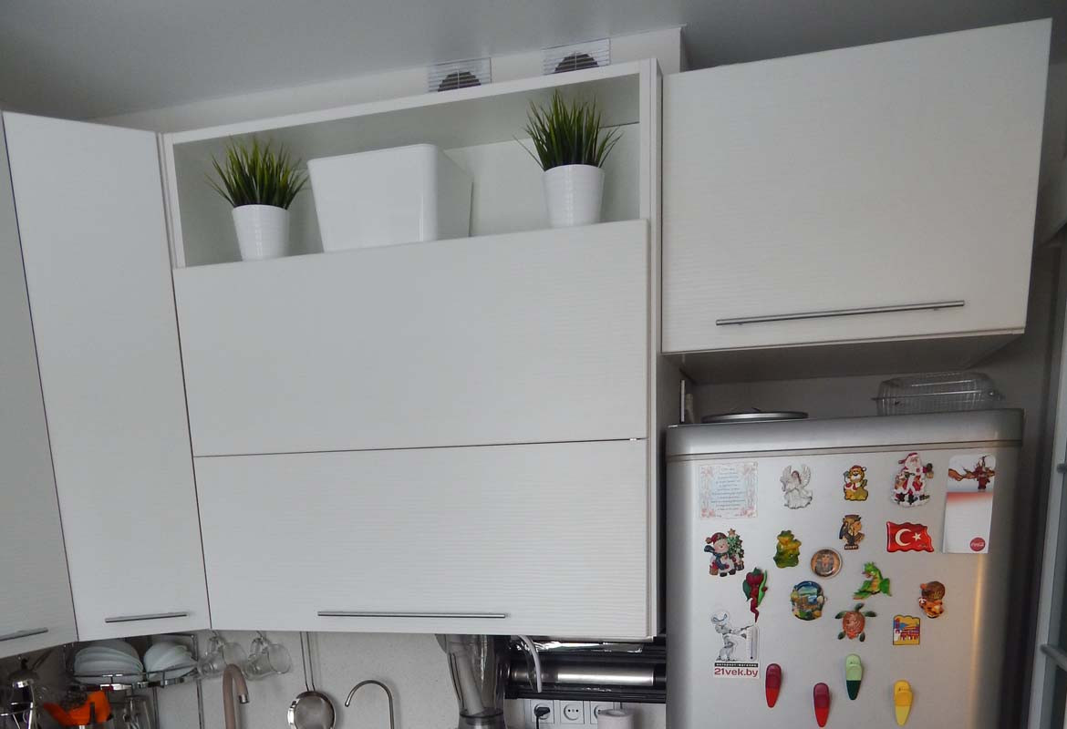 Кухни с фасадами из пластика